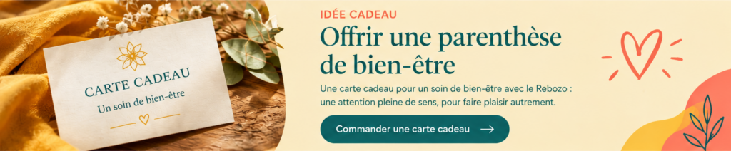 Carte cadeau : offrir un soin de bien-être avec le rebozo dans le Puy-de-Dôme (63)